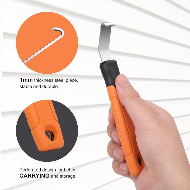 DMMBMFC Vinyl Siding Removal Tool - Extra Long Handle, Steel Blade, Non-Slip Grip for Installation and Removal - Image 5